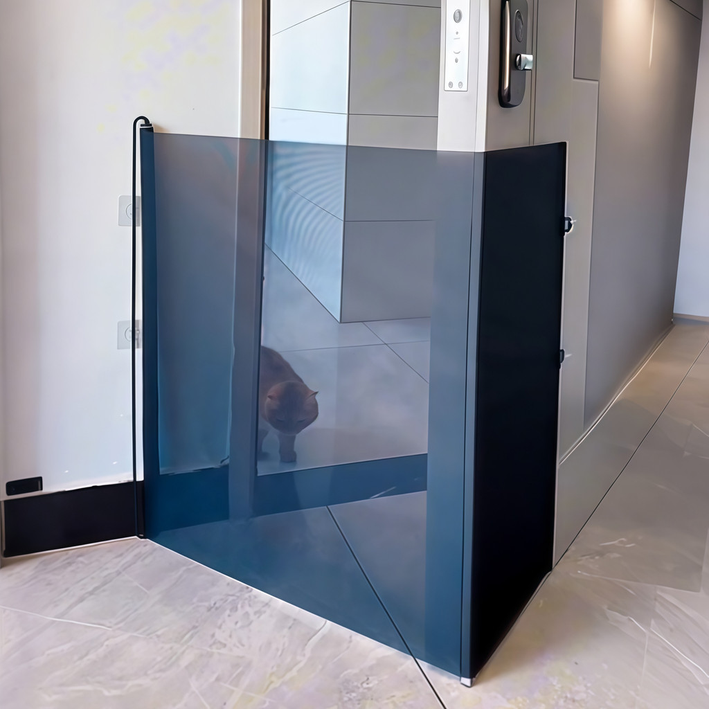 Pet Anti-Escape Gate Automatic Retractable Pet Fence Anti-Jump ...
