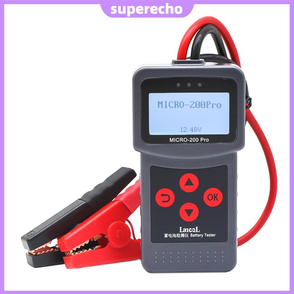 Battery Load Checker with Clip Alternator Battery Tester 40-2000CCA ...