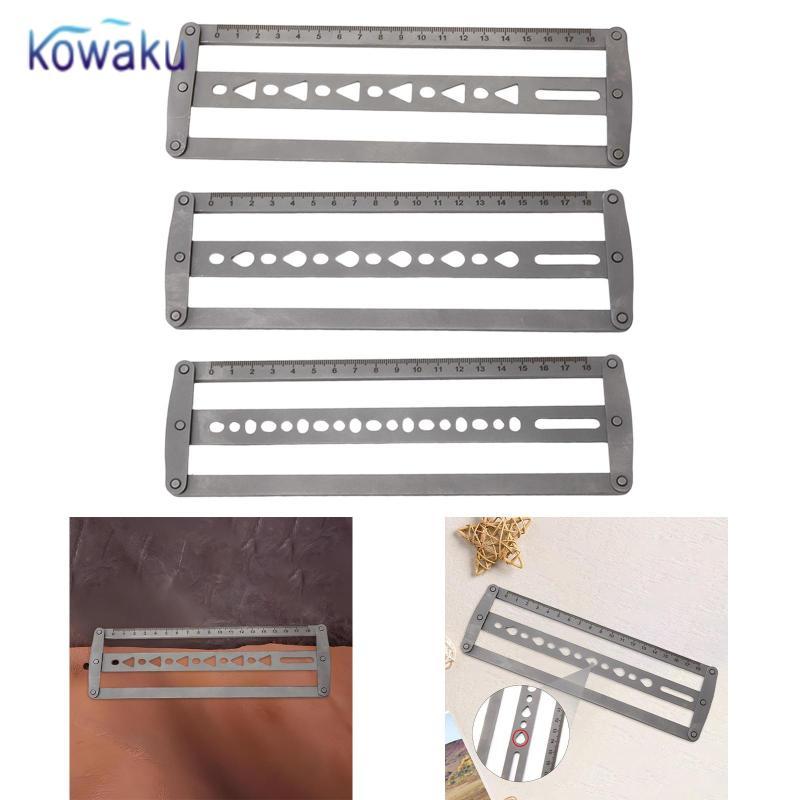 [vsrhkq] Belt Positioning Auxiliary Ruler, Cutting Hole Tool, Light ...