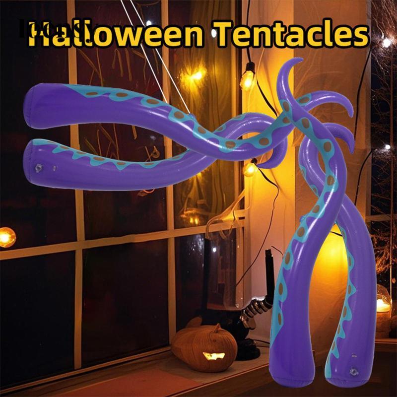 Ioensy 4x Halloween Inflatable Octopus Tentacles Halloween Inflatables ...