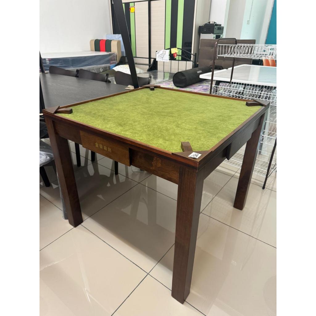 𝙏𝙀𝙍𝙈𝙐𝙍𝘼𝙃 Meja Mahjong Kayu Mahjong Table | Shopee Malaysia