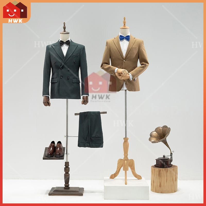Male Mannequin Full Body Suit clothes hanger stand Male Window Display ...
