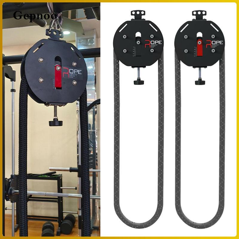 Gepnoo Endless Rope Trainer Rope Pulling Machine for Workout Upper ...
