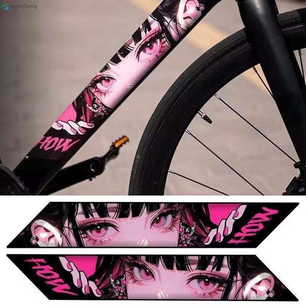 Bike Tube Frame Stickers Anti-Scratch Bike Waterproof Protective Film ...