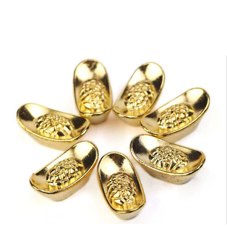 Wenwang Feng Shui Crafts Alloy Ingot Silver Ingot Gold Ingot Alloy ...