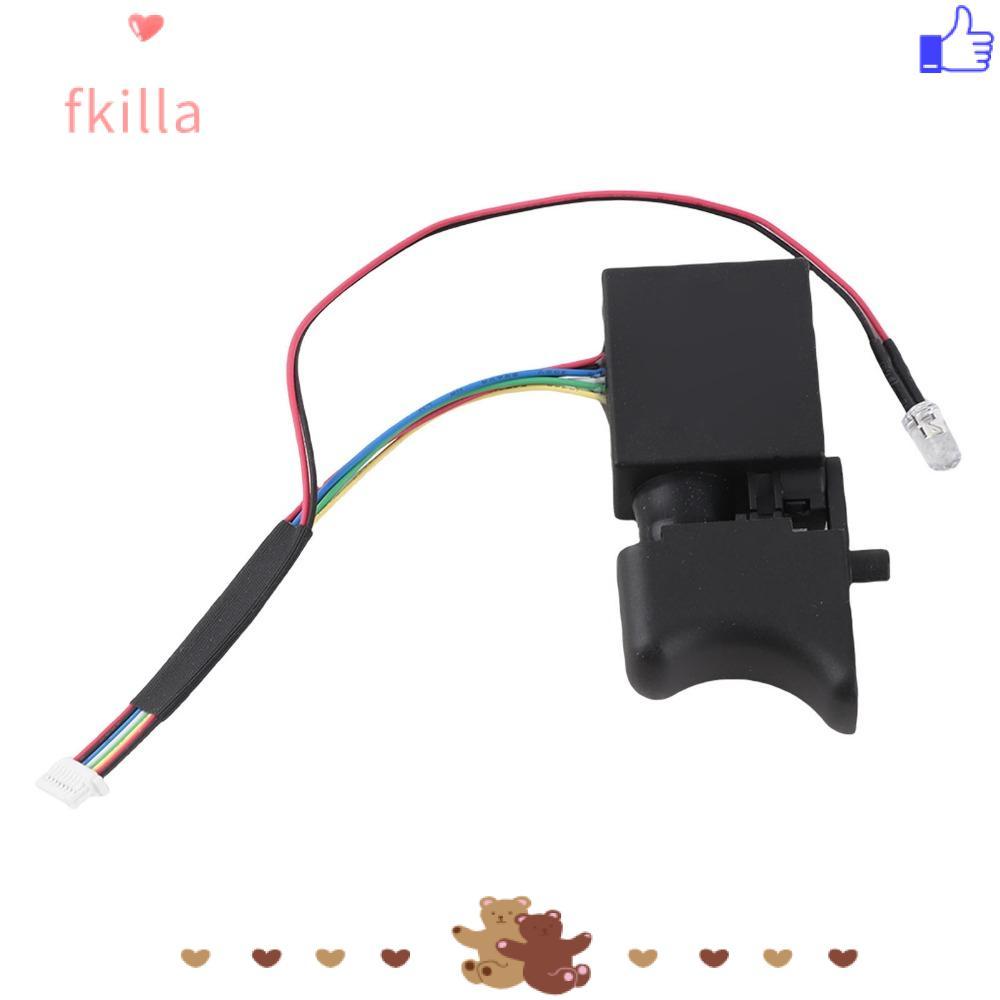 FKILLA Electric Drill Trigger Switch, CW/CCW 8 Pin Trigger Switch ...