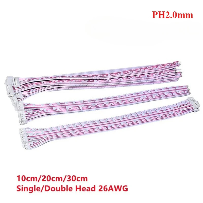 50pcs PH2.0 MM Single/Double Same /Reverse Connector Terminal Flat ...