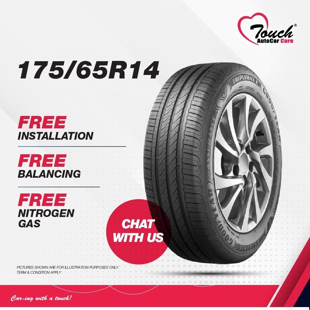 Tyre Myvi Axia Bezza Iriz - 175/65R14 (Free Installation at Subang ...