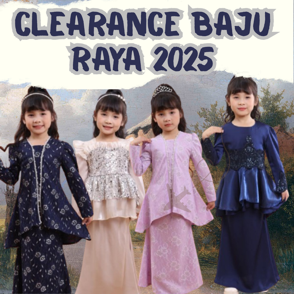 Koleksi Baju Raya 2025 (limited size only) | Shopee Malaysia