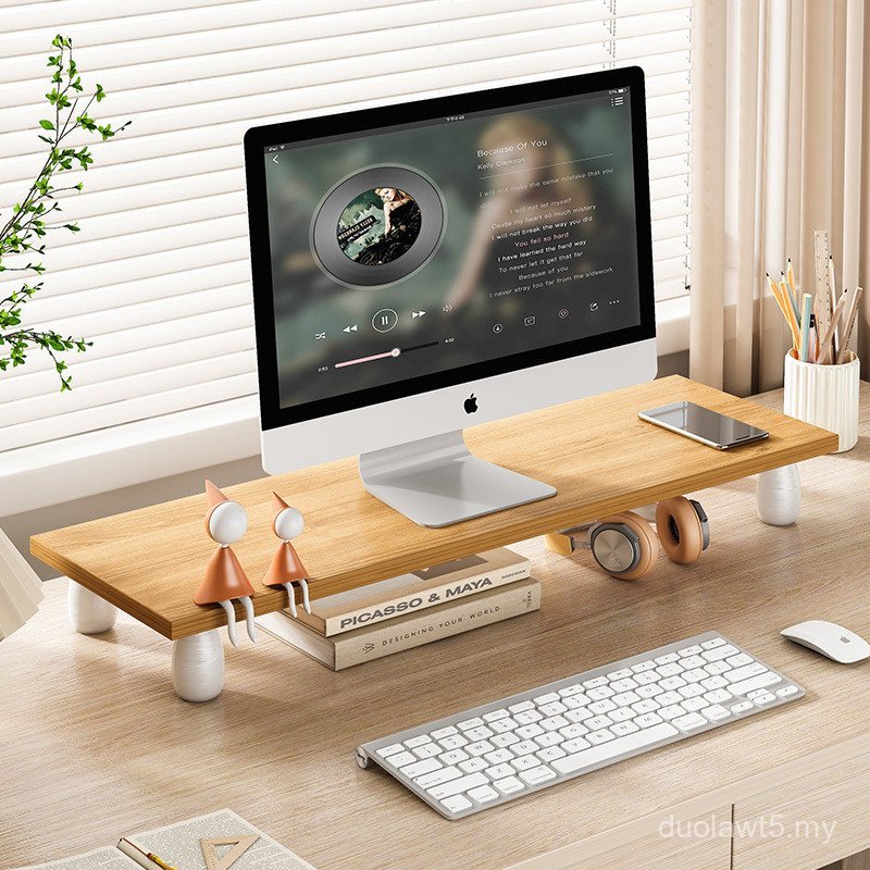 Gaming Room Desktop Computer Elevated Rack Monitor Elevated Rack ...