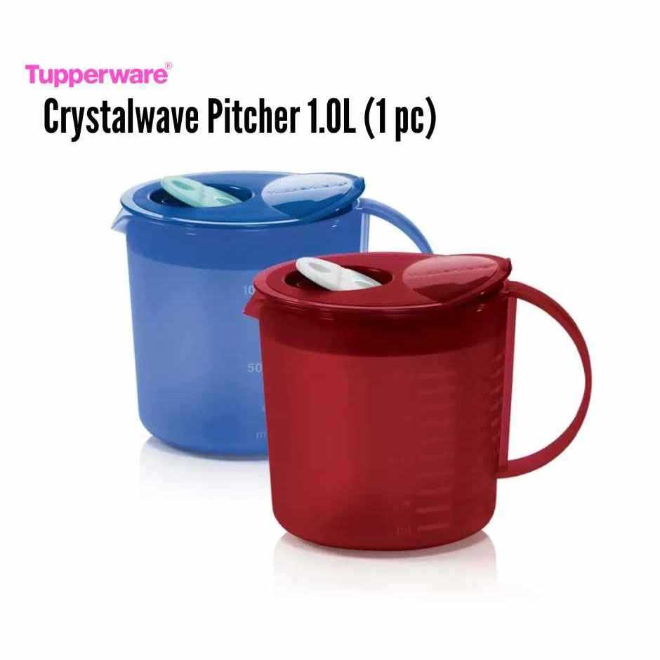 Tupperware 1L Microwaveable Crystalwave Small Pitcher 1L | Shopee Malaysia