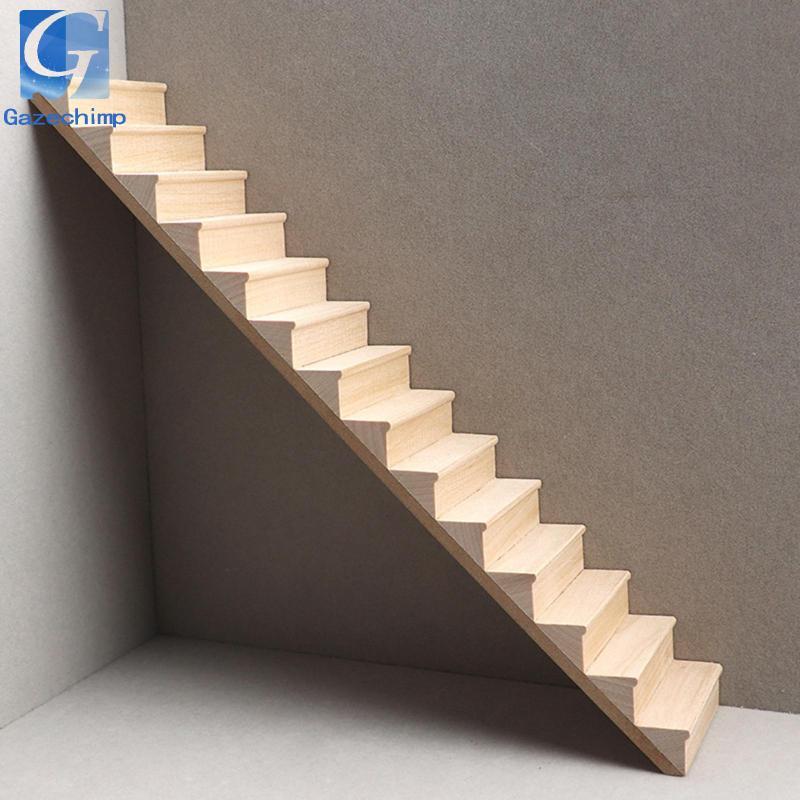 [Gazechimp] 1:12 Simulation Stair Model Stair Stringer Step Model ...