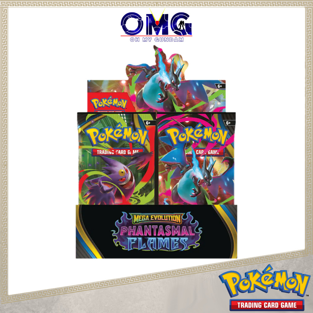 Pokemon TCG: ME02 Mega Evolution-Phantasmal Flames Boosters 36 CT Display  Enhanced 10-10190-119 (143364) Card Game OMG | Shopee Malaysia