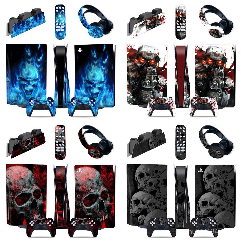 Full Body Sticker Protective Film Color Film Optical Drive 5in1 Sticker ...