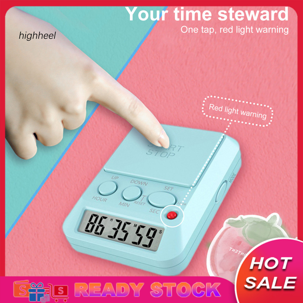 [Ready Stock] Timer with Light and Beep Multi-function Electronic Clock ...