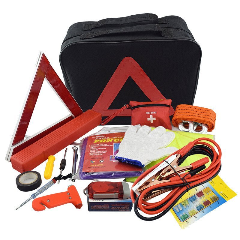 Car Company 15 Toolbox Set Insurance Rescue Kit Optional Car Emergency ...