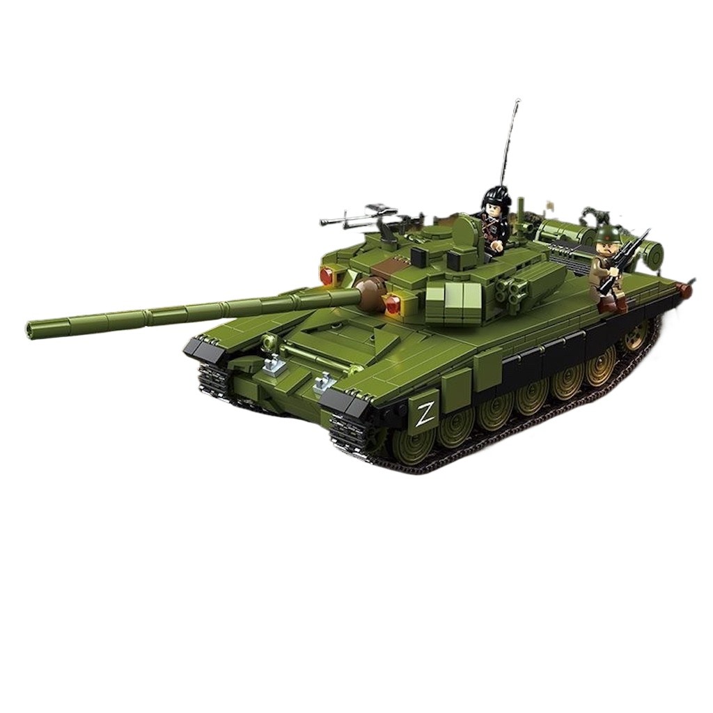Mytopshop 1200PCS MOC T-90A Main Battle Tank Figure Model Educational ...