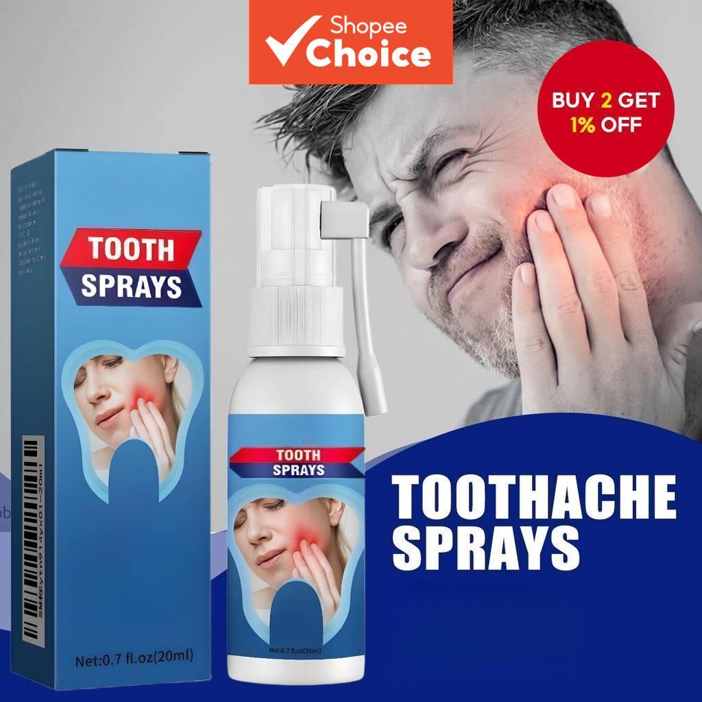 Oral Care Toothache Spray 20ml for Periodontitis Repair, Teeth Worms ...