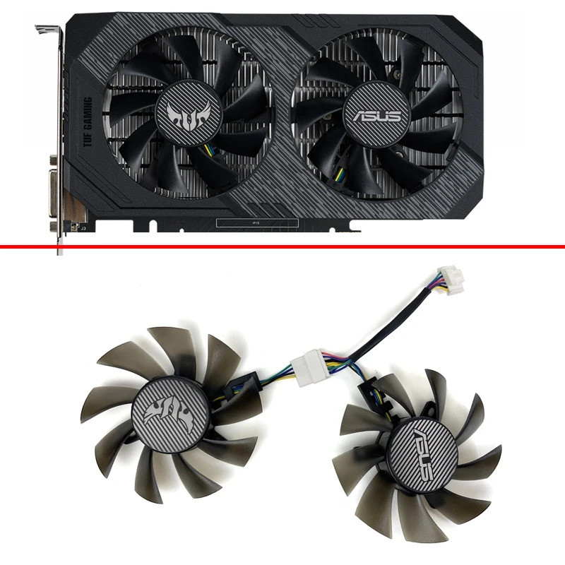 75mm 6pin FD8015U12S T129215BU RTX2060 GTX1660 GTX1650 Cooler Fan For ...