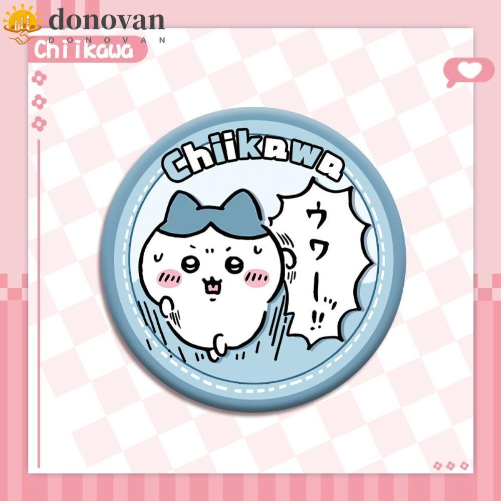 DONOVAN Anime Chiikawa Pin, Momonga Rakko Hachiware Brooch, Cartoon ...