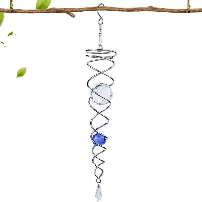 [GYMO] Sun Catcher Wind Spinner Decorative Spiral Spiral Wind Spinner ...