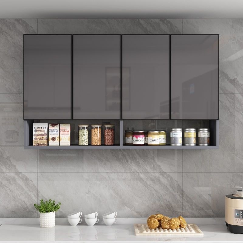 Aluminum Alloy Kitchen Storage Cabinet Kitchen Wall Cabinet Hanging ...