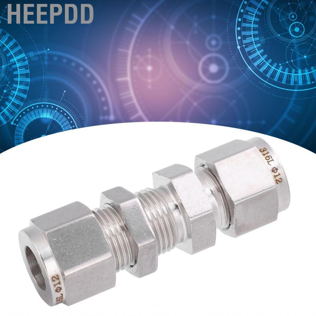HEEPDD Bulkhead Connector Double Ferrule Fireproof for Oil Pipes Water ...