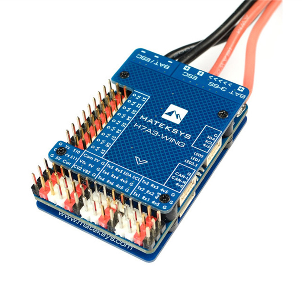 MATEK H7A3-WING Flight Controller TM32H7A3RIT6 MCU OSD 3-6S for FPV ...
