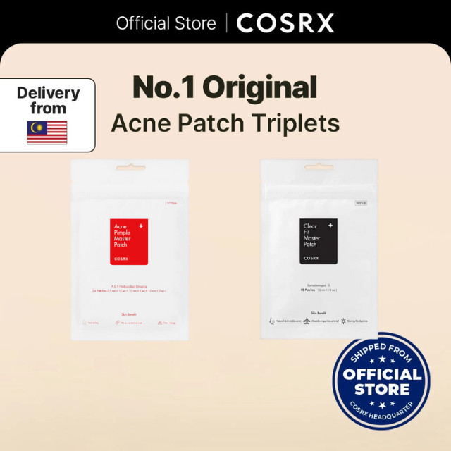 COSRX Acne Pimple Master Patch (24 Patches), Hydrocolloid 100%, Quick ...