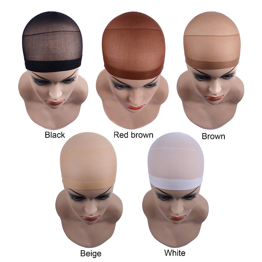 Ultra Stretchable Wig Cap 2-Pack - Invisible Hair Net for All Hair ...