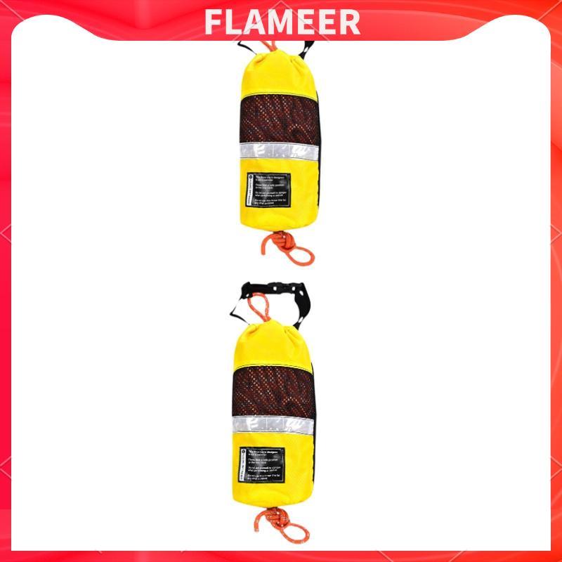 [FlameerMY] Throwing Rope Throw Bag High Visibility Throwing Line Water ...