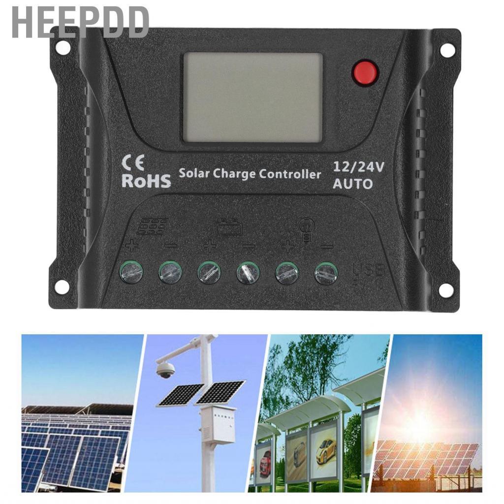 HEEPDD 10A 12V/24V Series Solar Charges Controller Battery Regulator ...