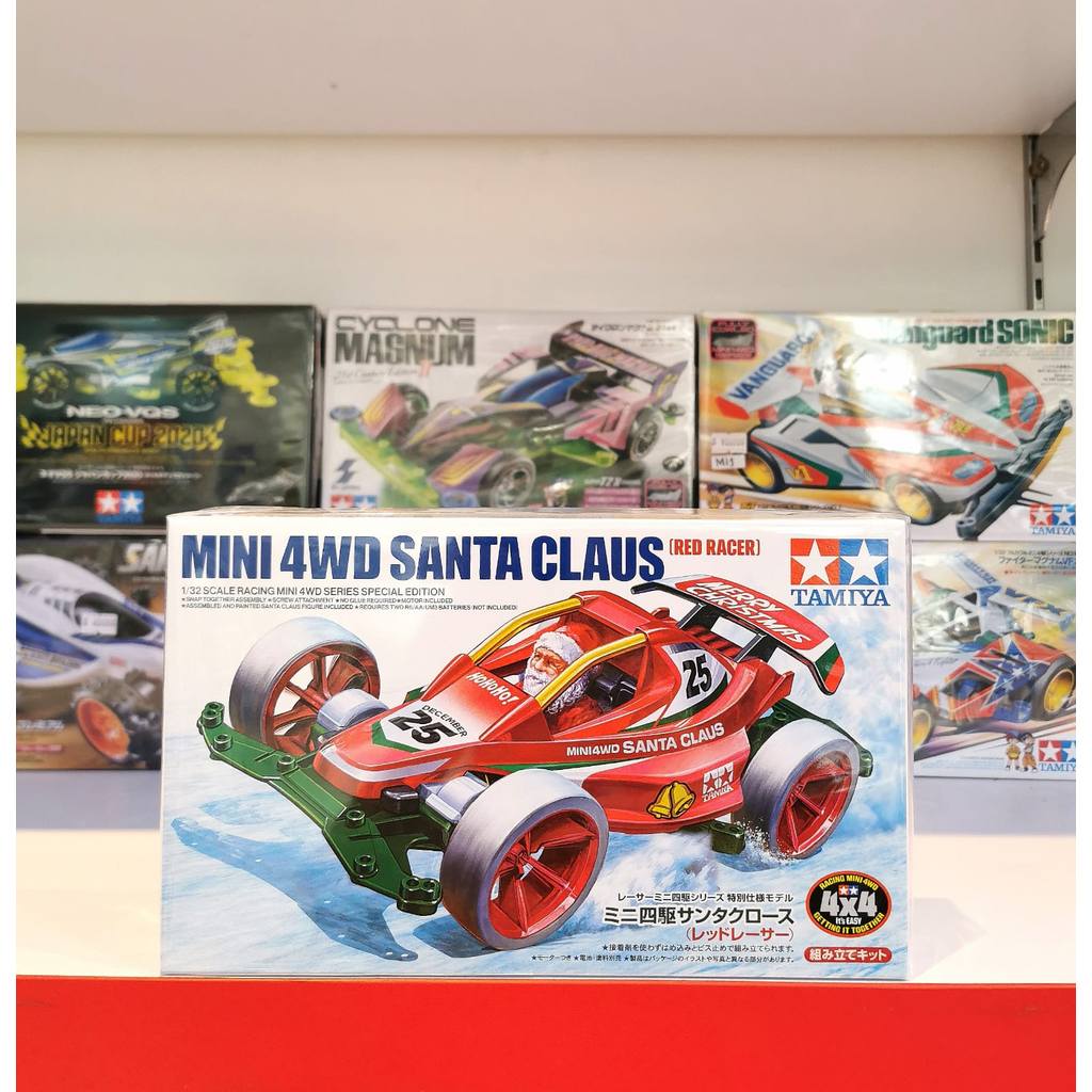 Tamiya 95698 Mini 4WD Santa Claus (Red Racer) (VS Chassis) Tamiya Mini ...