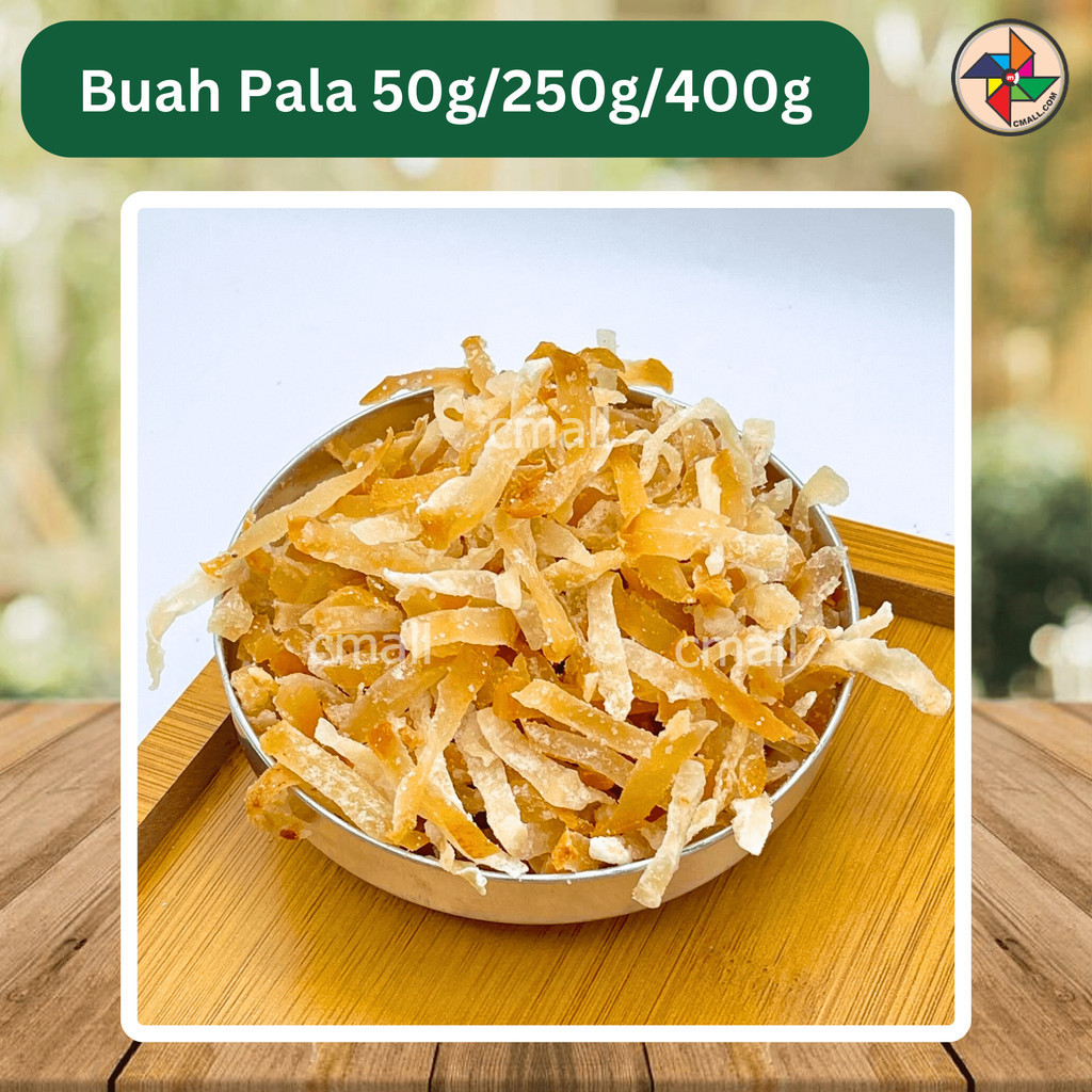 [HALAL] Asam Buah Pala 50g/250g/400g Viral Malaysian Favourite | Shopee ...