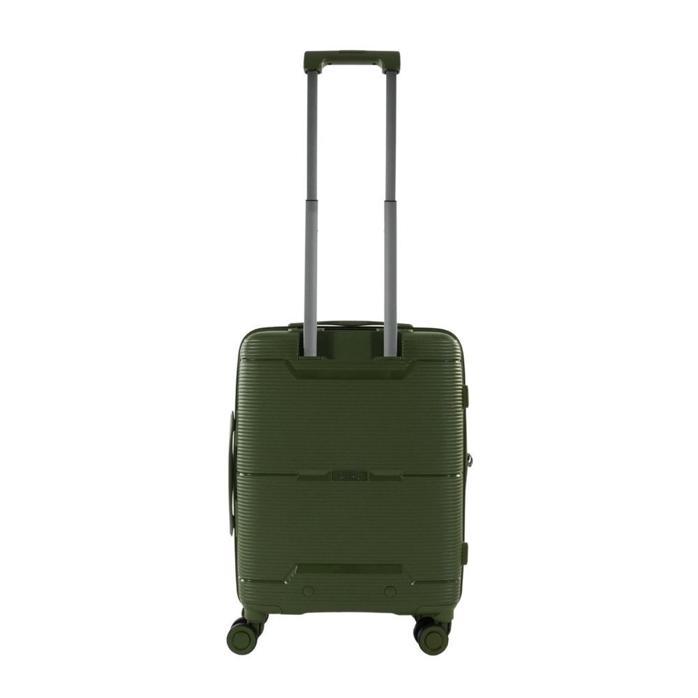 CAMEL ACTIVE Front Opening 20 Inch Zipper Trolley Case HC 8W+TSA+