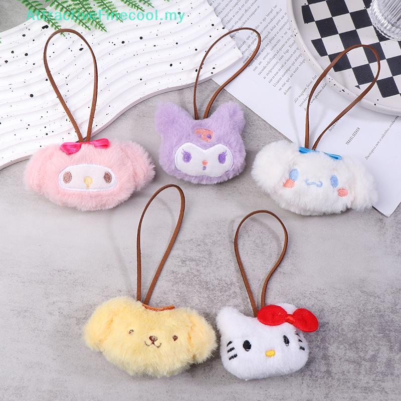 AFMY Plush Sanrio Name Sticker Pendant Cartoon Hello Kitty Kuromi ...