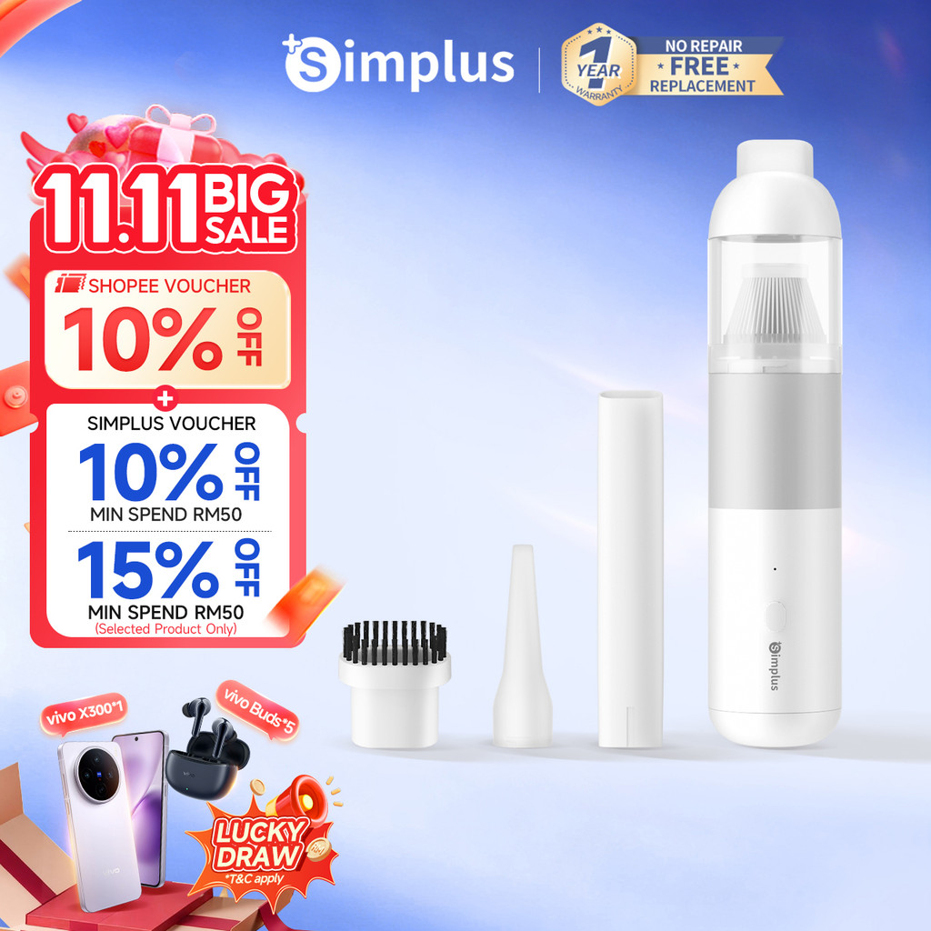 Simplus Wireless Vacuum Cleaner | 8000pa | ltra-compact and Easy to ...