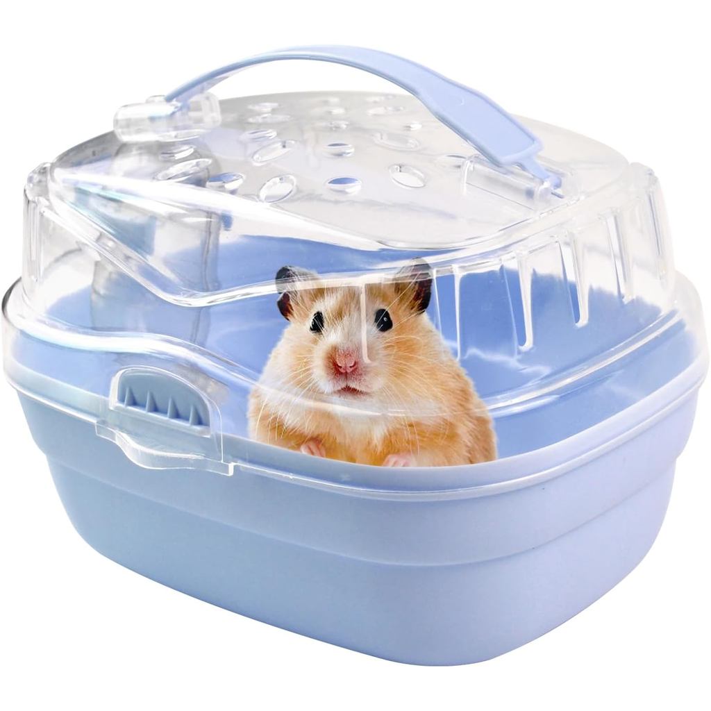 Picture of Hamster Carrier Cage with Water Bottle,Portable Hamsters Travel Cage ...