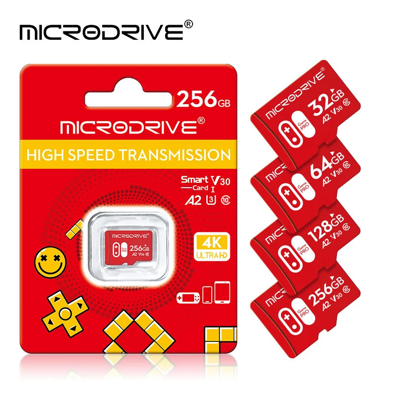 Kad Memori Berkelajuan Tinggi 32gb 64gb 128gb 256gb Flash Uhs-3 Micro ...