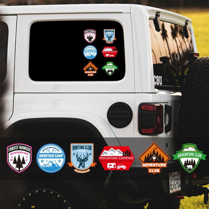 T Tank 300 Decoration 500 Modified Car Stickers Domineering Prado Dole ...