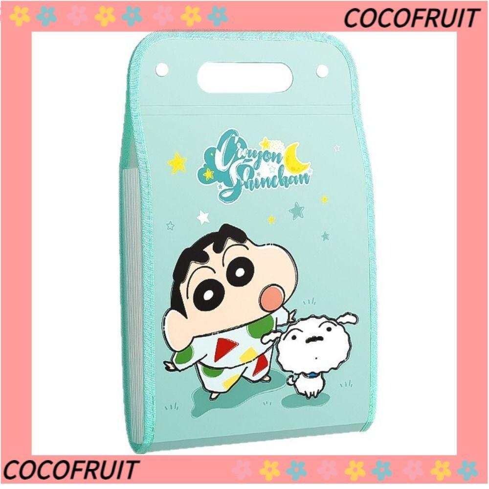 COCOFRUIT File Bag, A4 Crayon Shin-chan A4 File Folder, Professional ...