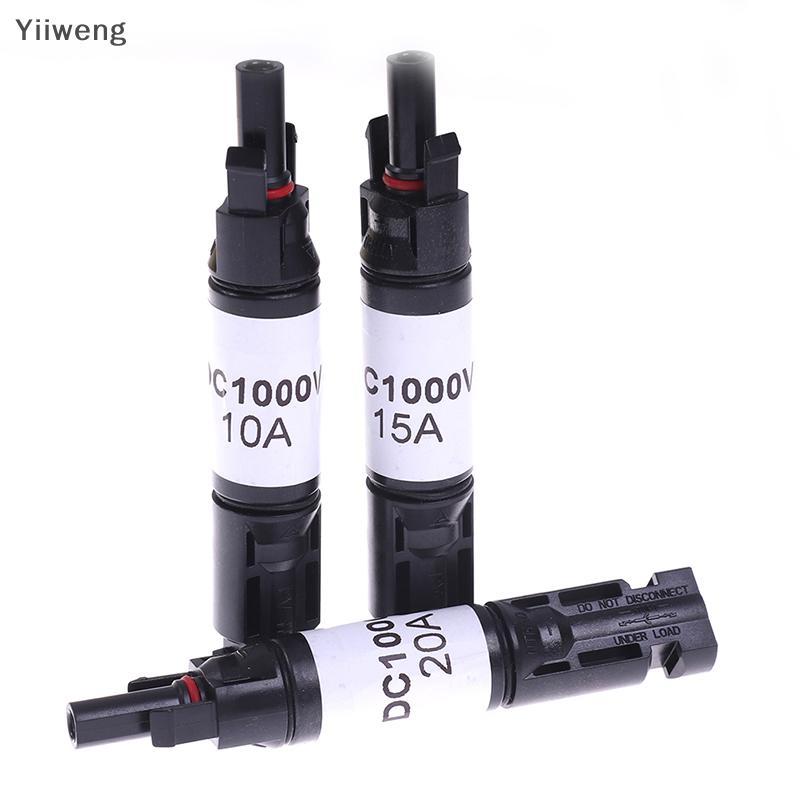 [Yiiweng] 10A 15A 20A DC Diode Solar Plug Connector Diode Connector for ...