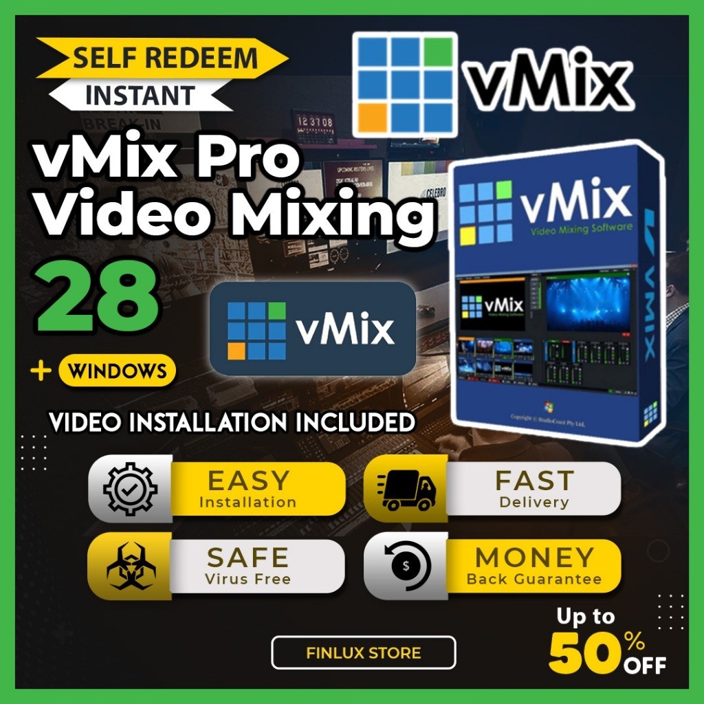 [SELF REDEEM] vMix Pro 2025 v28 Latest For Windows (64-bit) 1118 ...