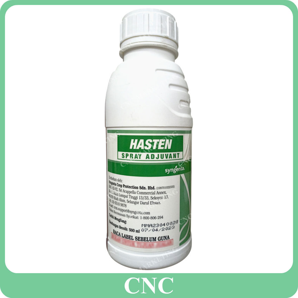 500ML Hasten Syngenta Pesticide Adjuvant Spreader Wetting Agent Gam ...