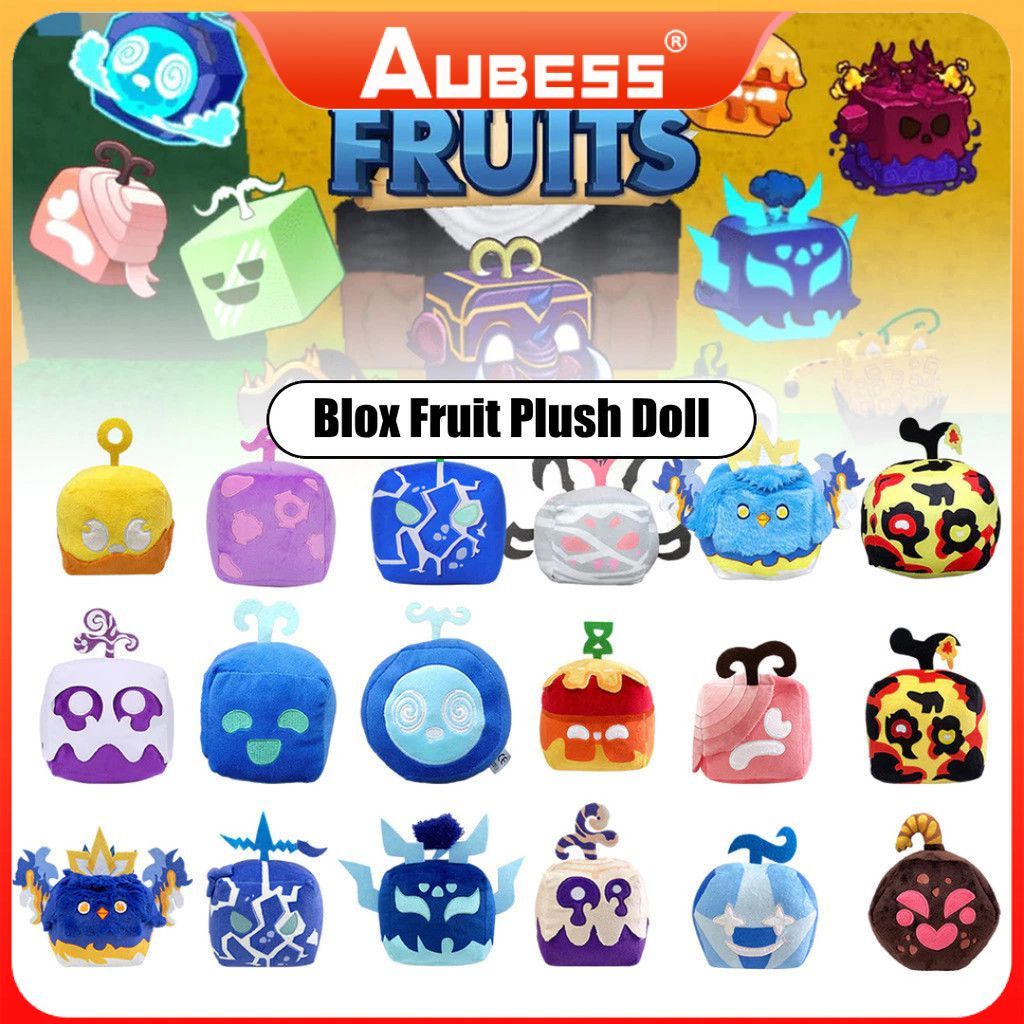Fruit Blox-new! Blox Fruit Game Box Stuffed Soft Cute Roblox Fruit ...