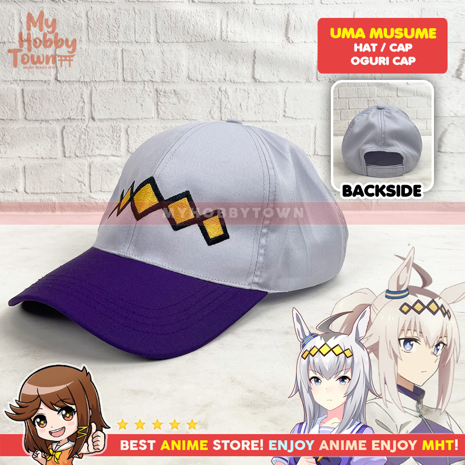 Anime Cosplay Hat Oguri Cap Uma Musume Hat Baseball Cap | Shopee Malaysia