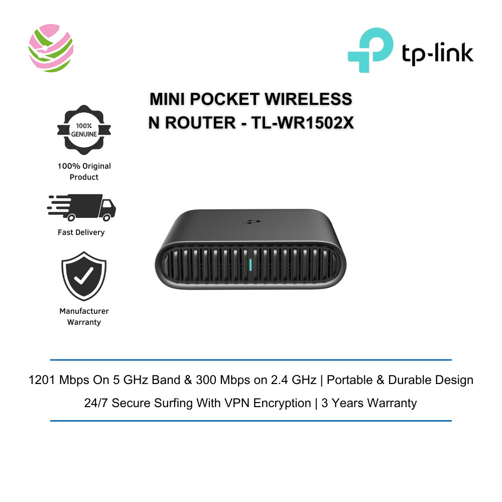 TP-Link Mini Pocket Wireless N Router AX1500 Wi-Fi 6 Travel Router (TL ...