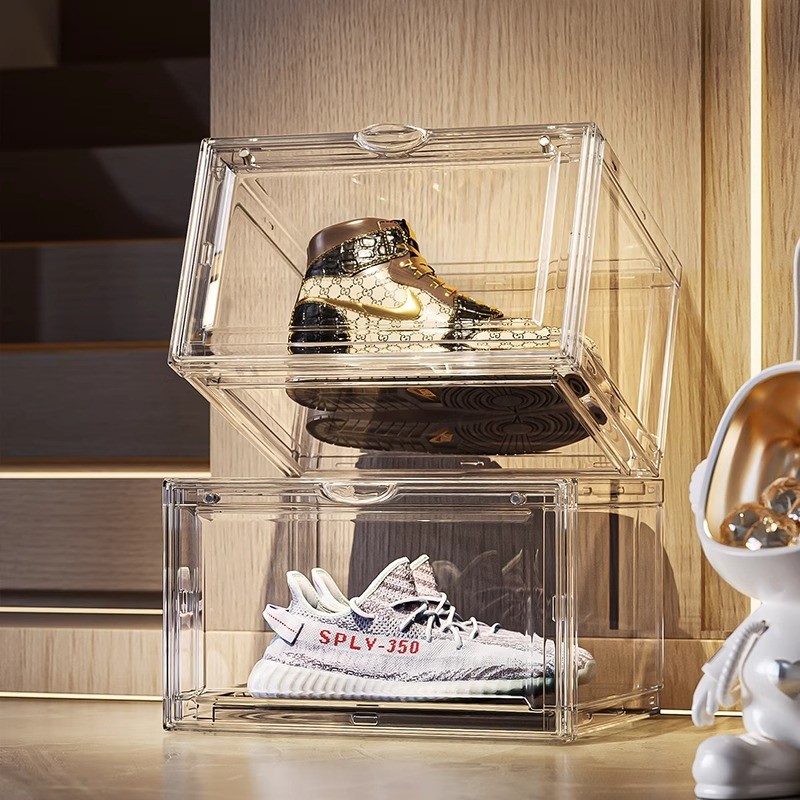 X-Mart Transparent Shoe Box Shoe Cabinet Box Shoes Rack Storage Box ...