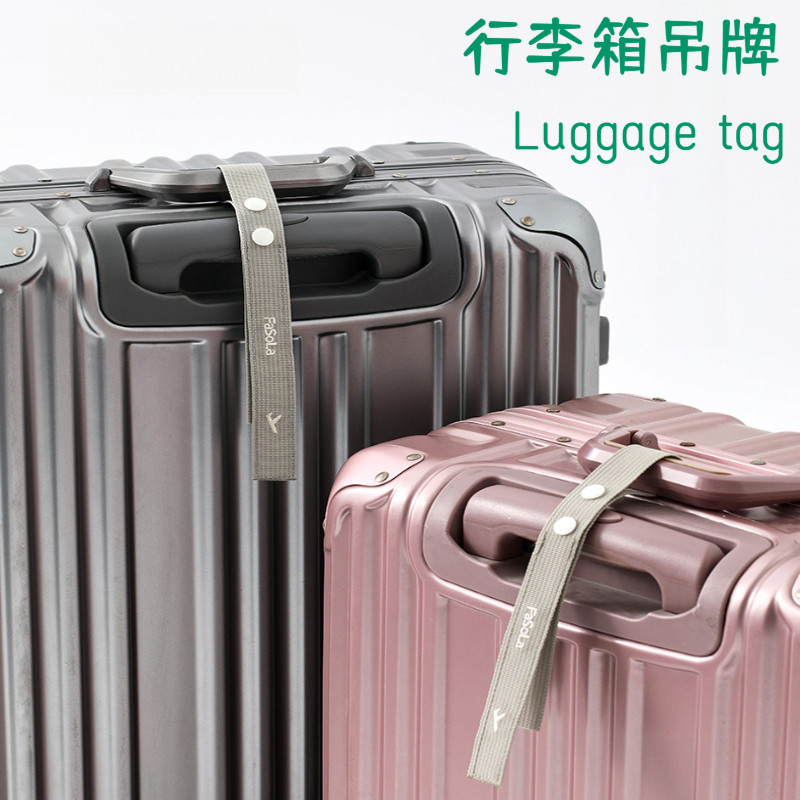 Luggage tags, checked boxes, tags, straps/travel backpack labels ...