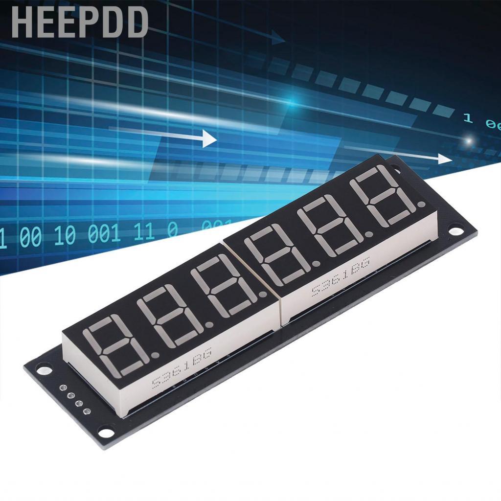 HEEPDD 6 Digit 7 Segment Display Module LED Digital Tube TM1637 Driver ...
